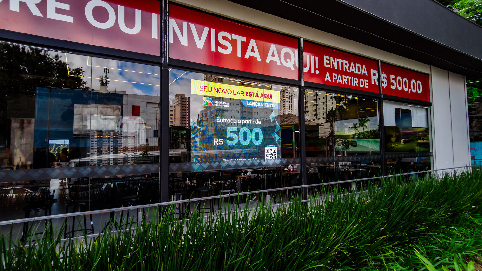 paine de led Vivaz - Vitrine 1